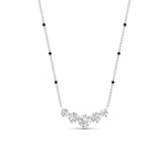Load image into Gallery viewer, 1-carat-five-stone-diamond-spaced-out-mangalsutra-necklace-in-white-gold-mgs11130angle1-1.00ct-nl-wg.jpg?v=1777282410