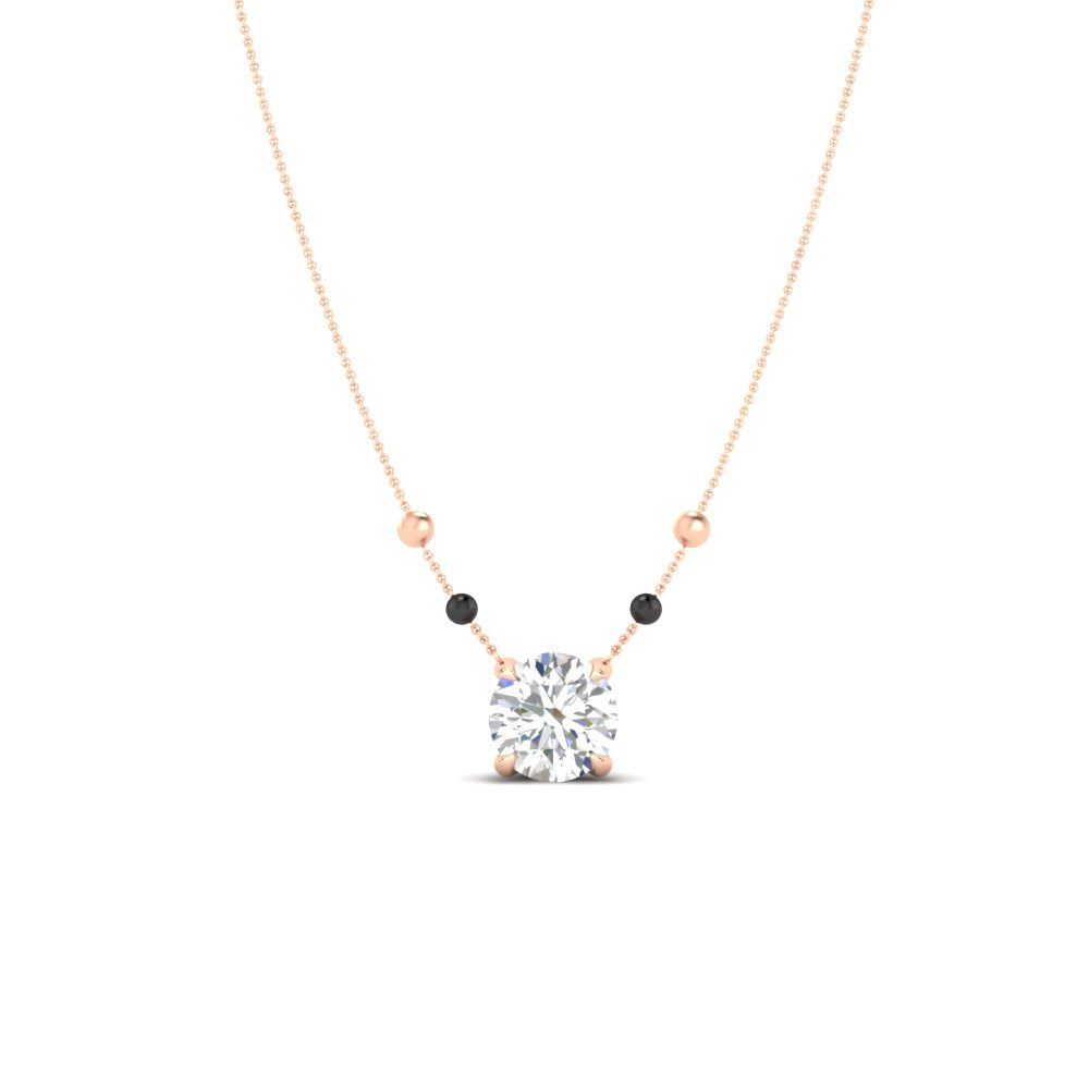 1-carat-solitaire-diamond-with-black-beads-mangalsutra-in-rose-gold-mgs11600roangle1-1.00ct-nl-rg