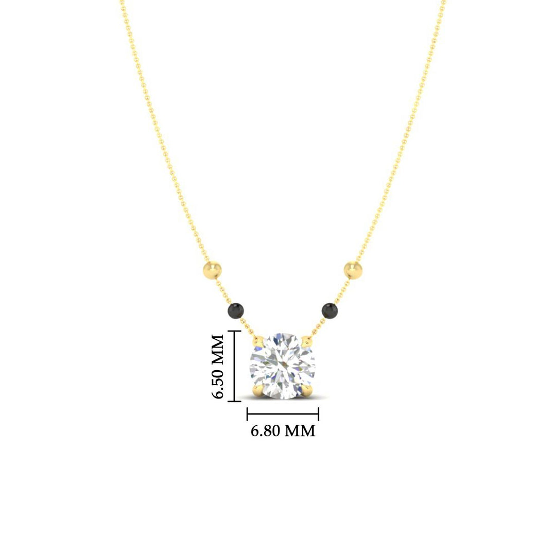 1-carat-solitaire-diamond-with-black-beads-mangalsutra-in-yellow-gold-mgs11600roangle1-1.00ct-nl-yg-hw