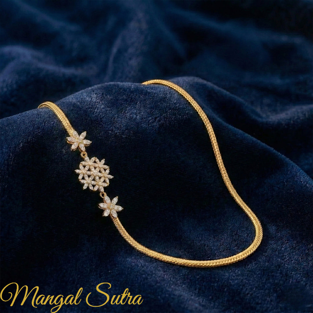 1-carat-stunning-3-flowers-design-Diamond-Mugappu-chain-MGS11245-yg