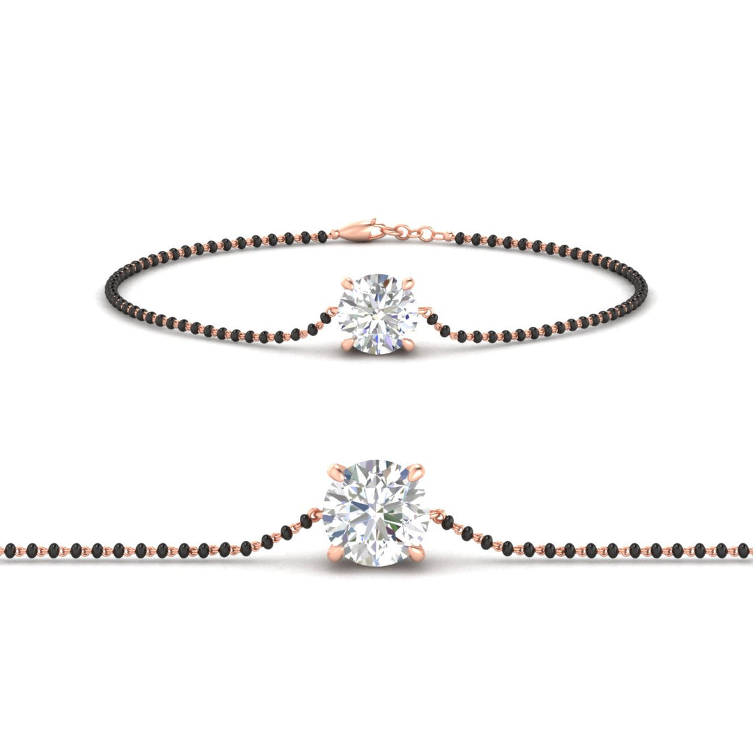 1.50-carat-solitaire-mangalsutra-bracelet-in-rose-gold-mgsbrc11614-1.50ct-nl-rg