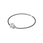 Load image into Gallery viewer, 1.50-carat-solitaire-mangalsutra-bracelet-in-white-gold-mgsbrc11614angle4-1.50ct-nl-wg