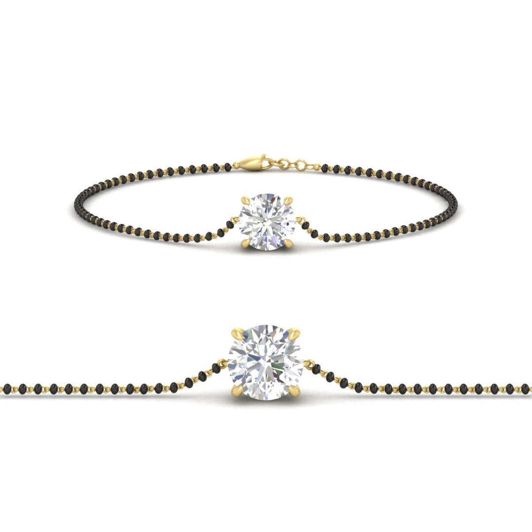 1.50-carat-solitaire-mangalsutra-bracelet-in-yellow-gold-mgsbrc11614-1.50ct-nl-yg