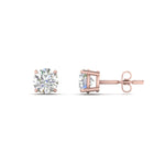 Load image into Gallery viewer, 1/2 To 2 Carat Round Diamond Stud Earring
