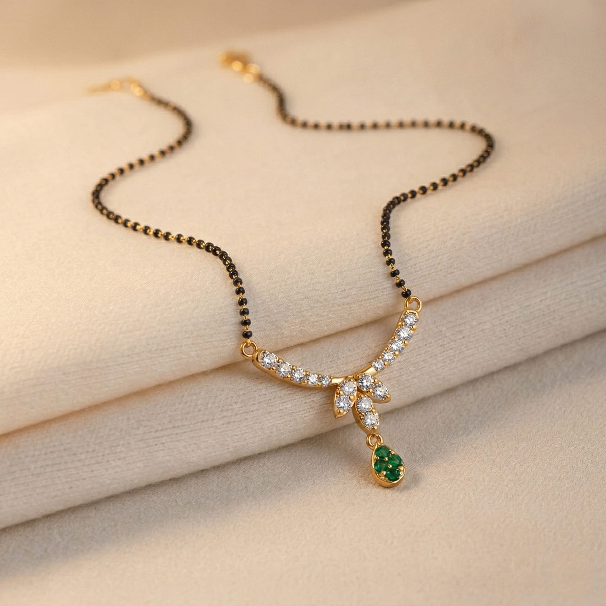 18K Gold Mangalsutra (75% Pure Gold)