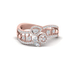 Load image into Gallery viewer, 2 Row Real Diamond Daily Wear Ring
