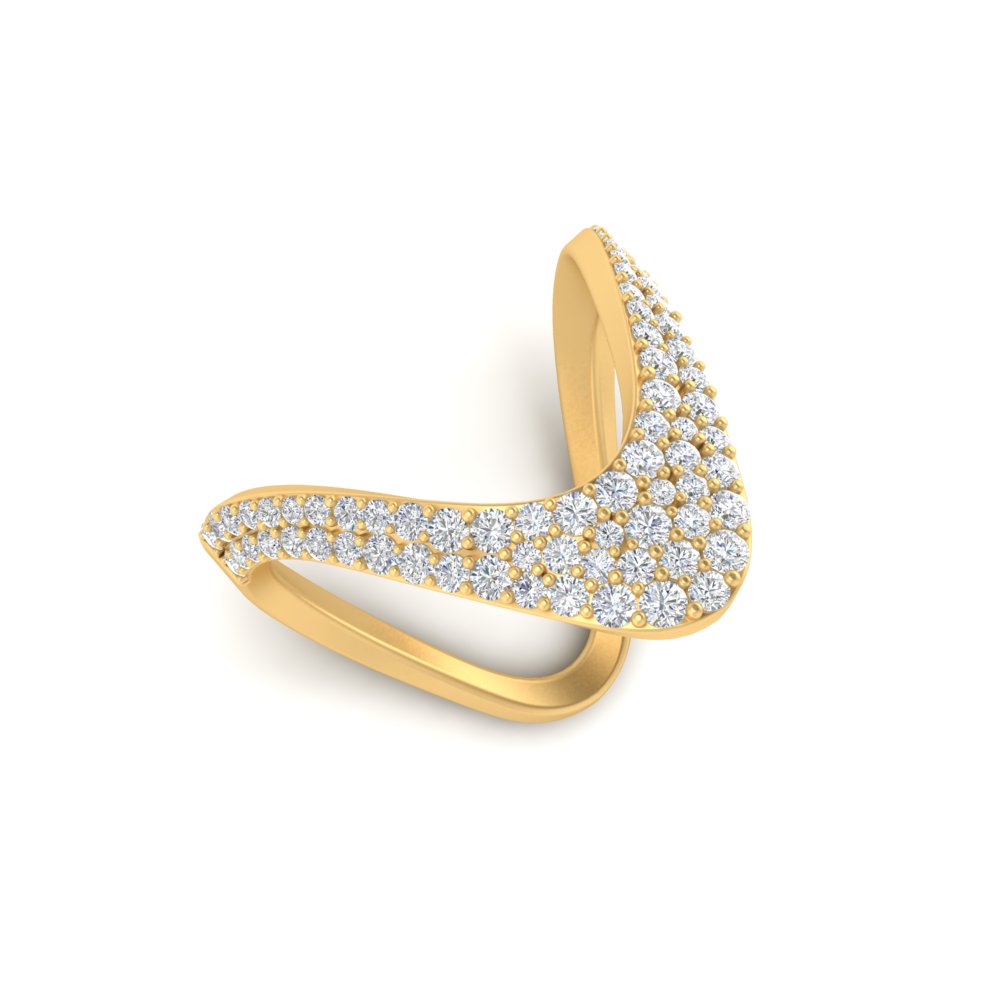 Golden Dreamy Sparkle Vanki Ring – GIVA Jewellery