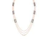 Load image into Gallery viewer, 3 Layer Black Bead Mangalsutra