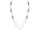 Load image into Gallery viewer, 3 Layer Black Bead Mangalsutra