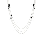 Load image into Gallery viewer, 3 Layer Black Bead Mangalsutra