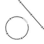 Load image into Gallery viewer, 3-stone-bezel-set-black-diamond-mens-station-bracelet-in-white-gold-mgsmbrc11837blackangle4-nl-wg.jpg