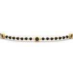 Load image into Gallery viewer, 3-stone-bezel-set-black-diamond-mens-station-bracelet-in-yellow-gold-mgsmbrc11837blackangle5-nl-yg.jpg
