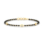 Load image into Gallery viewer, 3-stone-bezel-set-diamond-mens-station-bracelet-in-yellow-gold-mgsmbrc11837angle1-nl-yg.jpg