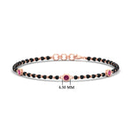 Load image into Gallery viewer, 3-stone-bezel-set-pink-sapphire-mens-station-bracelet-in-rose-gold-mgsmbrc11837gsadrpiangle1-nl-rg-hw.jpg