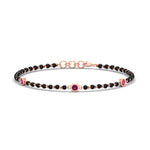 Load image into Gallery viewer, 3-stone-bezel-set-pink-sapphire-mens-station-bracelet-in-rose-gold-mgsmbrc11837gsadrpiangle1-nl-rg.jpg