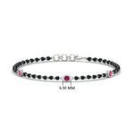 Load image into Gallery viewer, 3-stone-bezel-set-pink-sapphire-mens-station-bracelet-in-white-gold-mgsmbrc11837gsadrpiangle1-nl-wg-hw.jpg