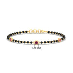 Load image into Gallery viewer, 3-stone-bezel-set-pink-sapphire-mens-station-bracelet-in-yellow-gold-mgsmbrc11837gsadrpiangle1-nl-yg-hw.jpg