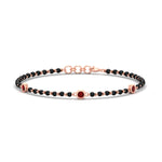 Load image into Gallery viewer, 3-stone-bezel-set-ruby-mens-station-bracelet-in-rose-gold-mgsmbrc11837grudrangle1-nl-rg.jpg
