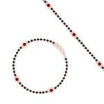Load image into Gallery viewer, 3-stone-bezel-set-ruby-mens-station-bracelet-in-rose-gold-mgsmbrc11837grudrangle4-nl-rg.jpg