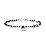 Load image into Gallery viewer, 3-stone-bezel-set-sapphire-mens-station-bracelet-in-white-gold-mgsmbrc11837gsablangle1-nl-wg-hw.jpg