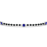 Load image into Gallery viewer, 3-stone-bezel-set-sapphire-mens-station-bracelet-in-white-gold-mgsmbrc11837gsablangle5-nl-wg.jpg