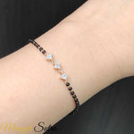 Load image into Gallery viewer, 3-stone-bracelet-mangalsutra-with-beads-in-yellow-gold-MGBRC8651-_1.1