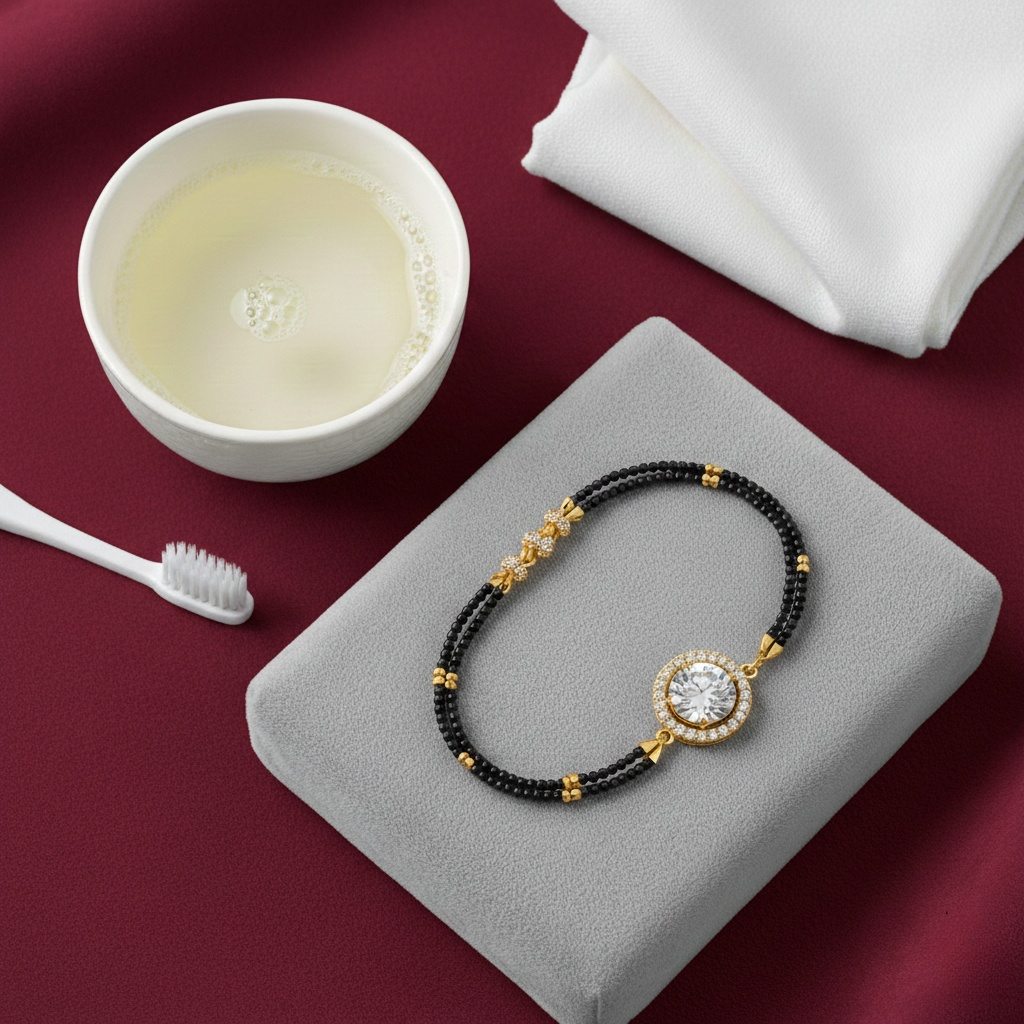 Care Tips for Gold Mangalsutra Bracelet