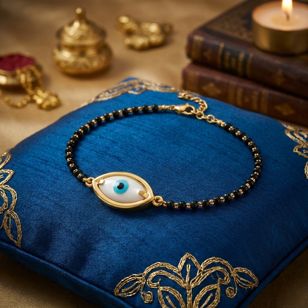 6. Evil Eye Bracelet Mangalsutras