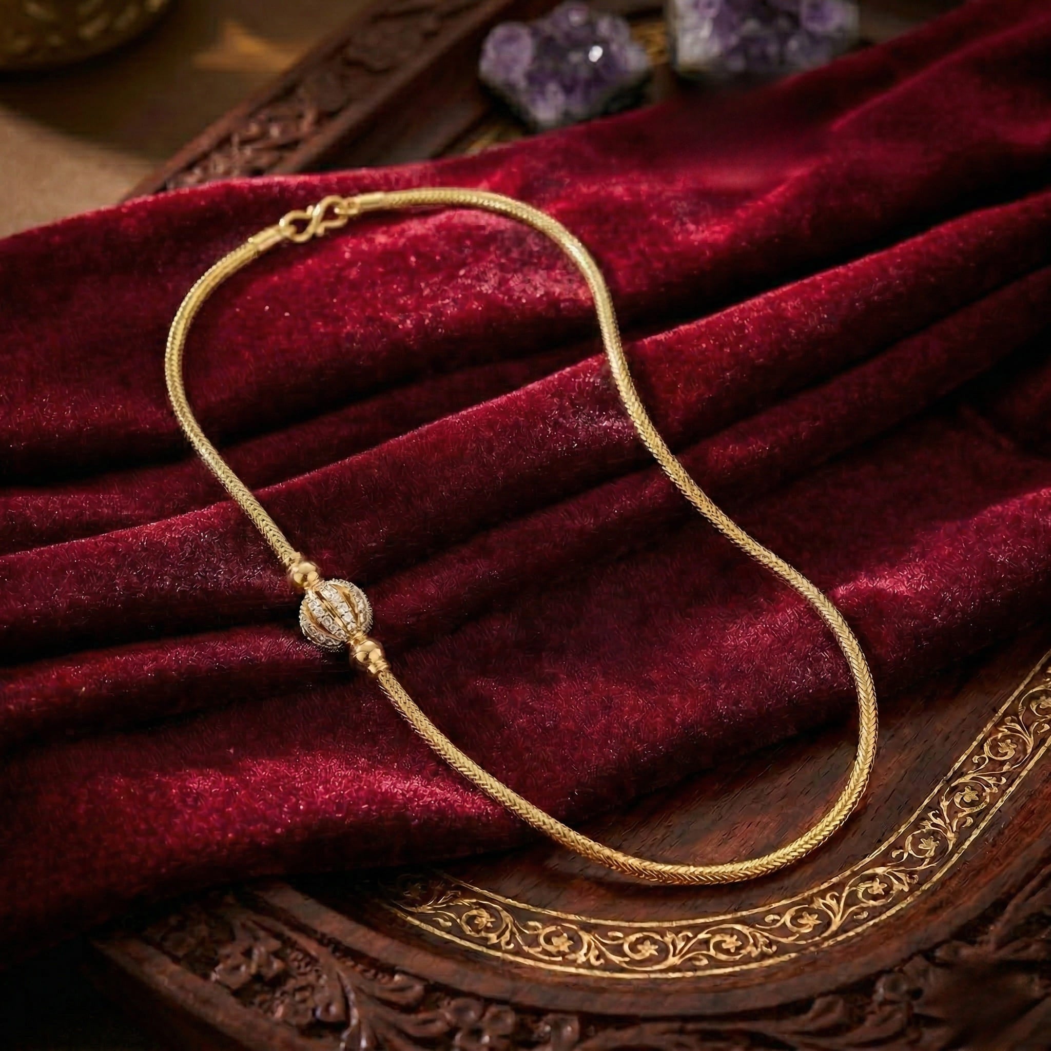 1. Lightweight Everyday Mugappu Chain