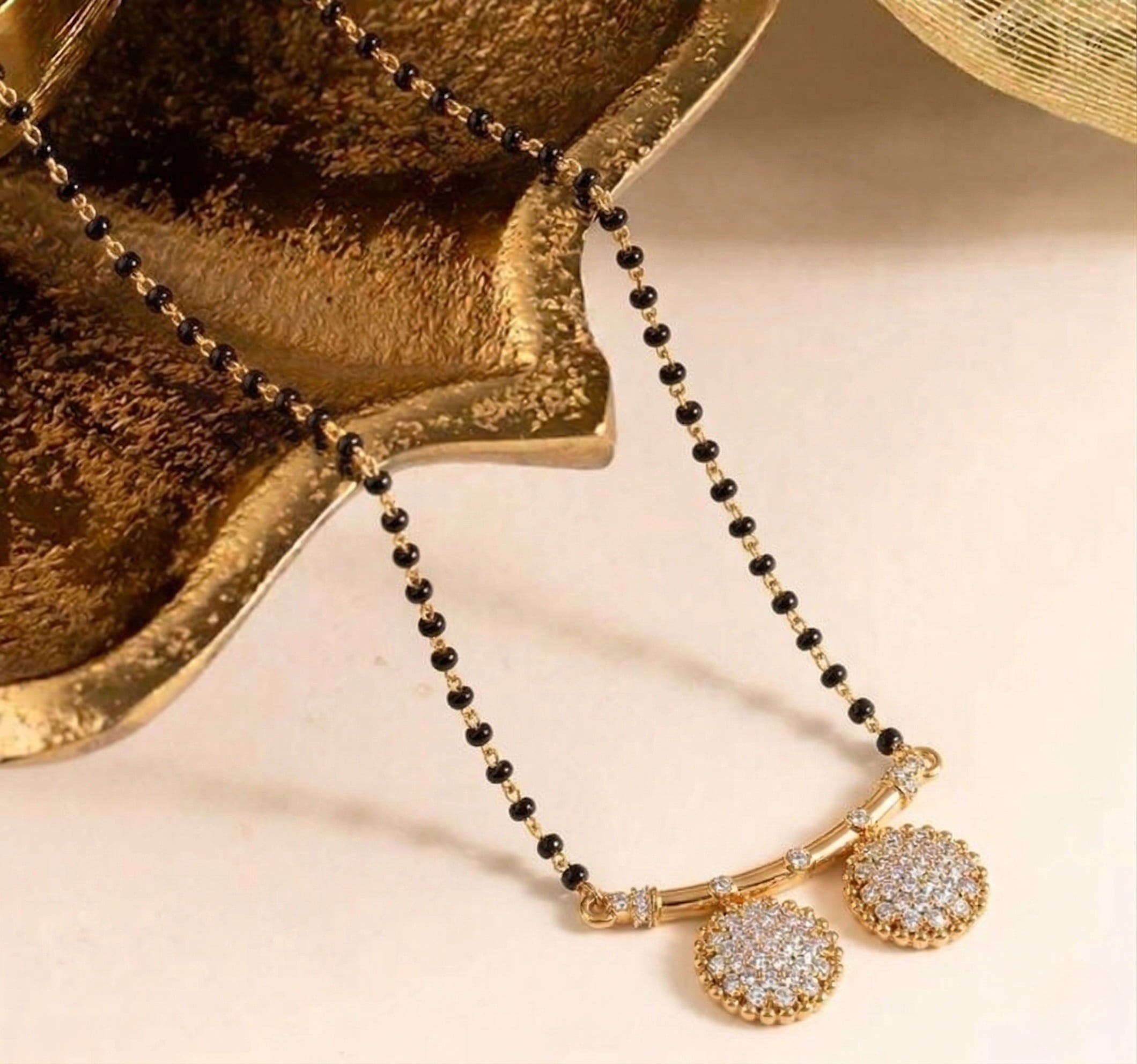 7. Diamond Cluster Pendants