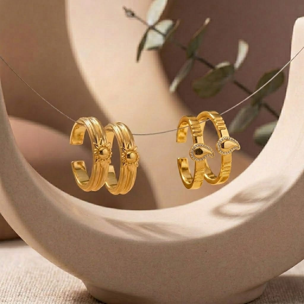 Gold-Plated vs Solid Gold Toe Rings