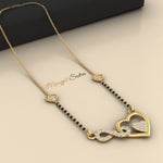 Load image into Gallery viewer, Heart Infinity Diamond Mangalsutra
