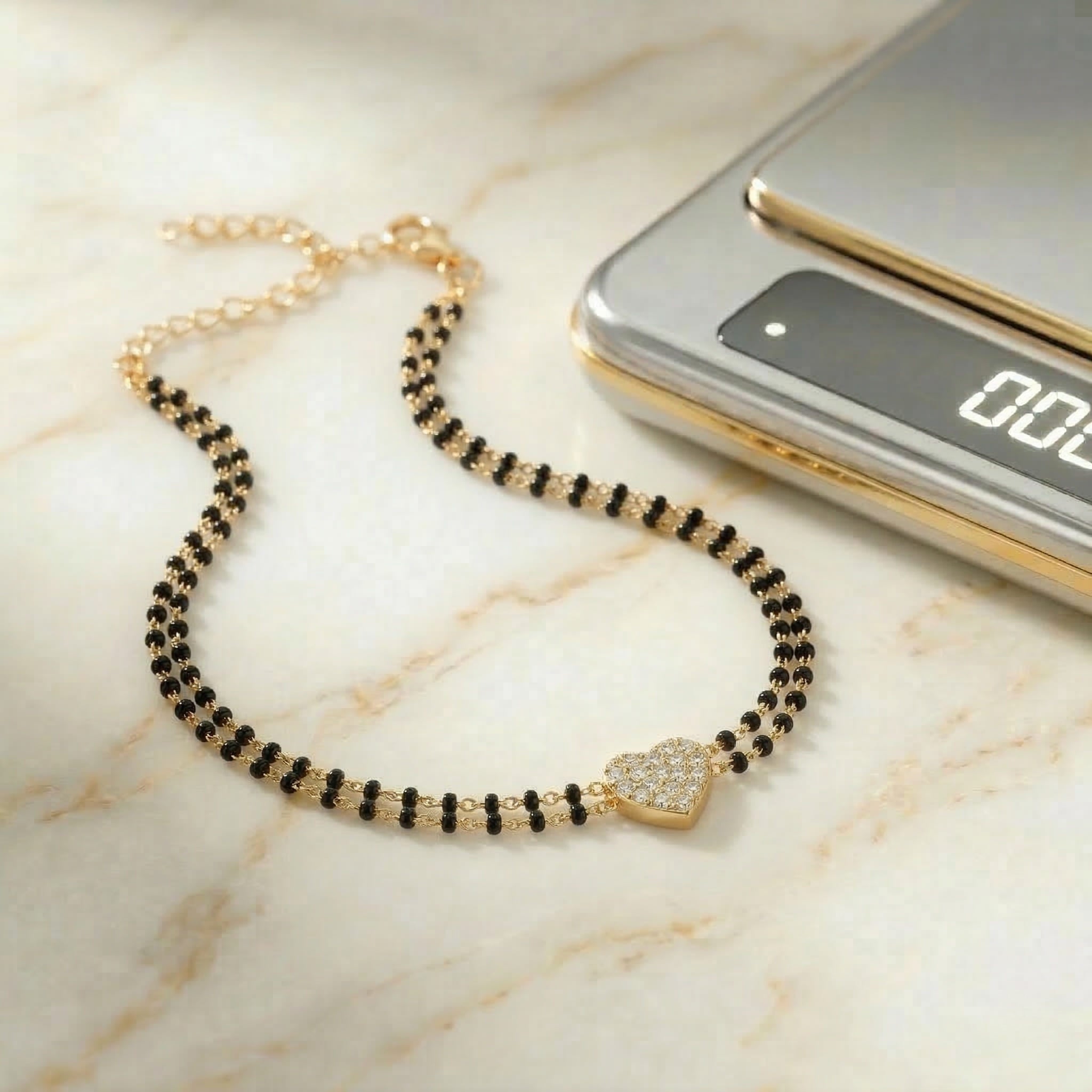 Ideal Weight for a Bracelet Mangalsutra