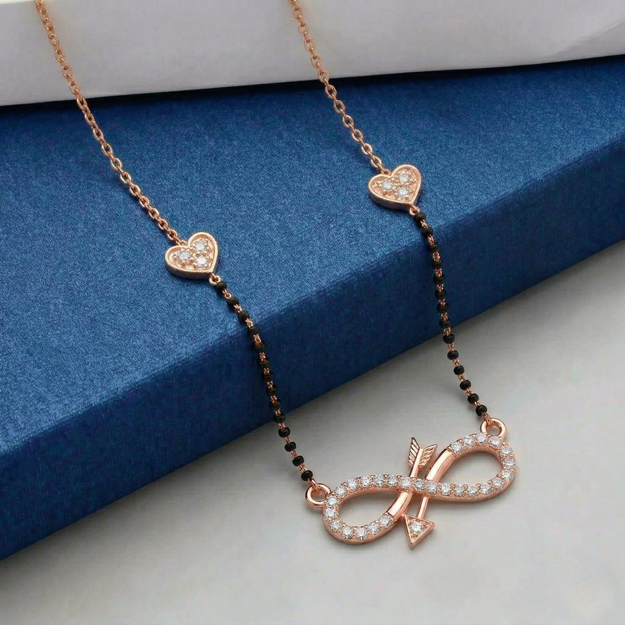3. Infinity Diamond Mangalsutra