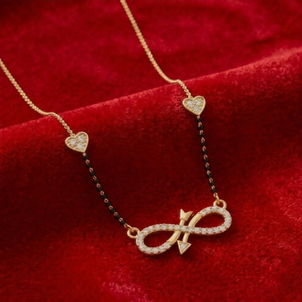 5. Infinity Symbol Mangalsutra