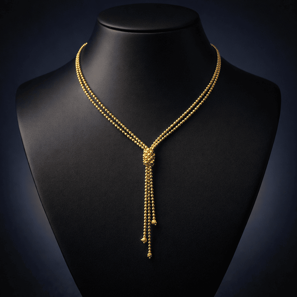 7. Lariat Ball Chain