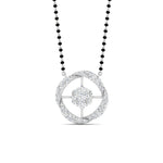 Load image into Gallery viewer, Single Line Nallapusalu With Diamond Pendant
