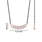 Load image into Gallery viewer, Link Chain Diamond Mangalsutra
