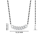 Load image into Gallery viewer, Link Chain Diamond Mangalsutra
