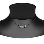 Load image into Gallery viewer, Link Chain Diamond Mangalsutra
