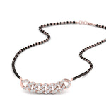 Load image into Gallery viewer, Link Chain Diamond Mangalsutra
