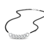 Load image into Gallery viewer, Link Chain Diamond Mangalsutra
