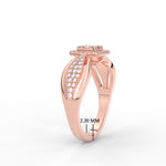 Load image into Gallery viewer, Invisible Set Princess Cut Diamond Ring
