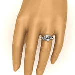 Load image into Gallery viewer, Swirl Daily Wear Natural Diamond Engagement Ring
