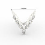 Load image into Gallery viewer, Pear Shape Diamond Vanki Ring
