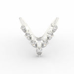 Load image into Gallery viewer, Pear Shape Diamond Vanki Ring
