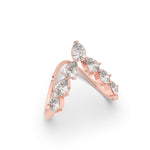 Load image into Gallery viewer, Pear Shape Diamond Vanki Ring
