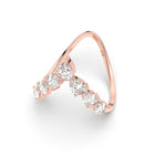 Load image into Gallery viewer, Pear Shape Diamond Vanki Ring
