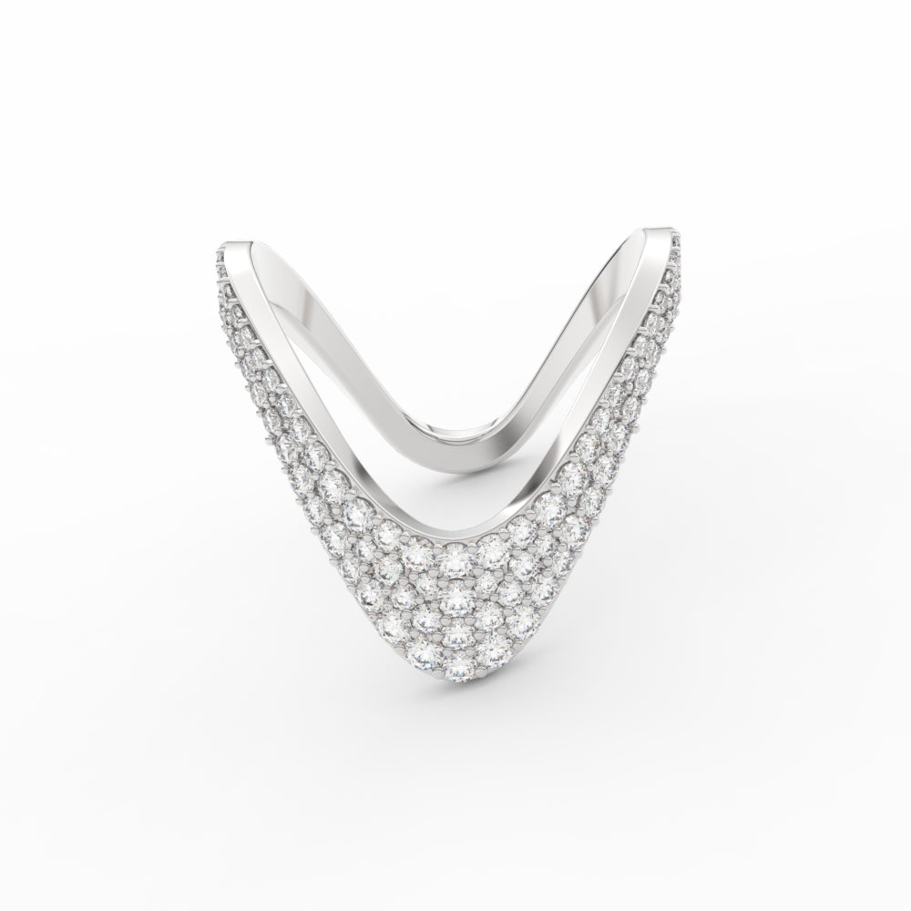 3/4 Carat Diamond Vanki Ring