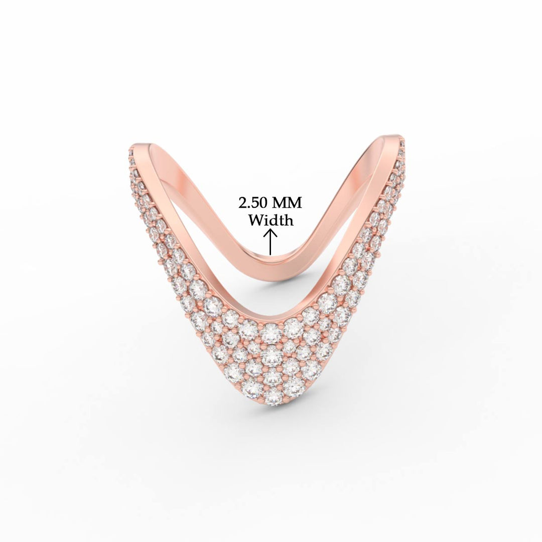 3/4 Carat Diamond Vanki Ring